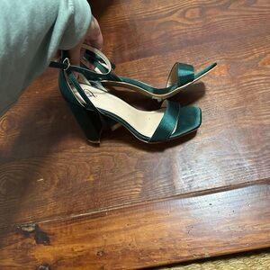 Green heels from Windsor.